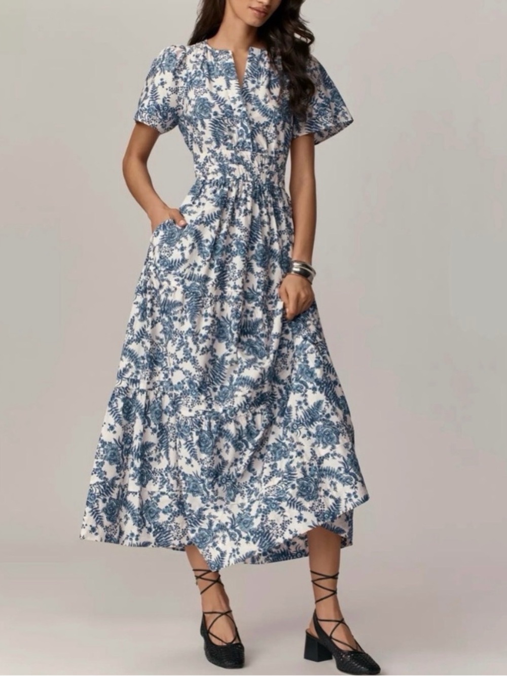 anthropologie maxi dress